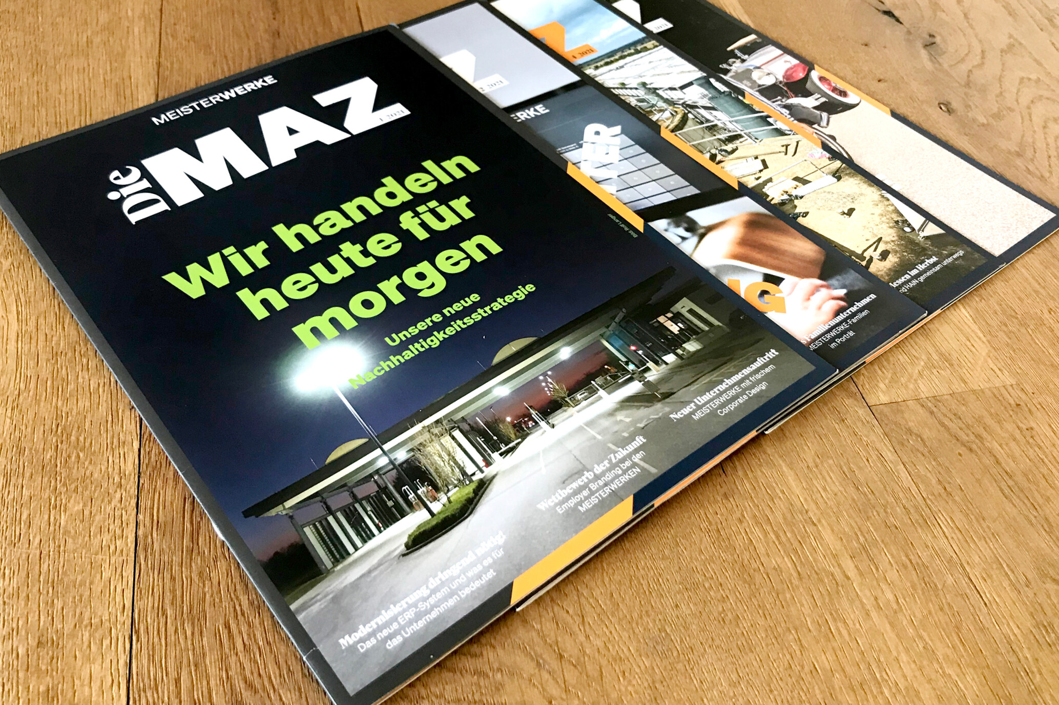 MEISTERWERKE Mitarbeiterzeitung MAZ