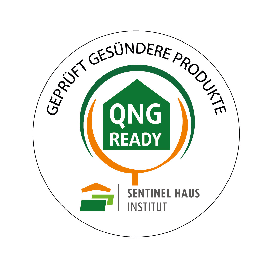 Siegel QNG-ready für schadstoffgeprüfte Produkte