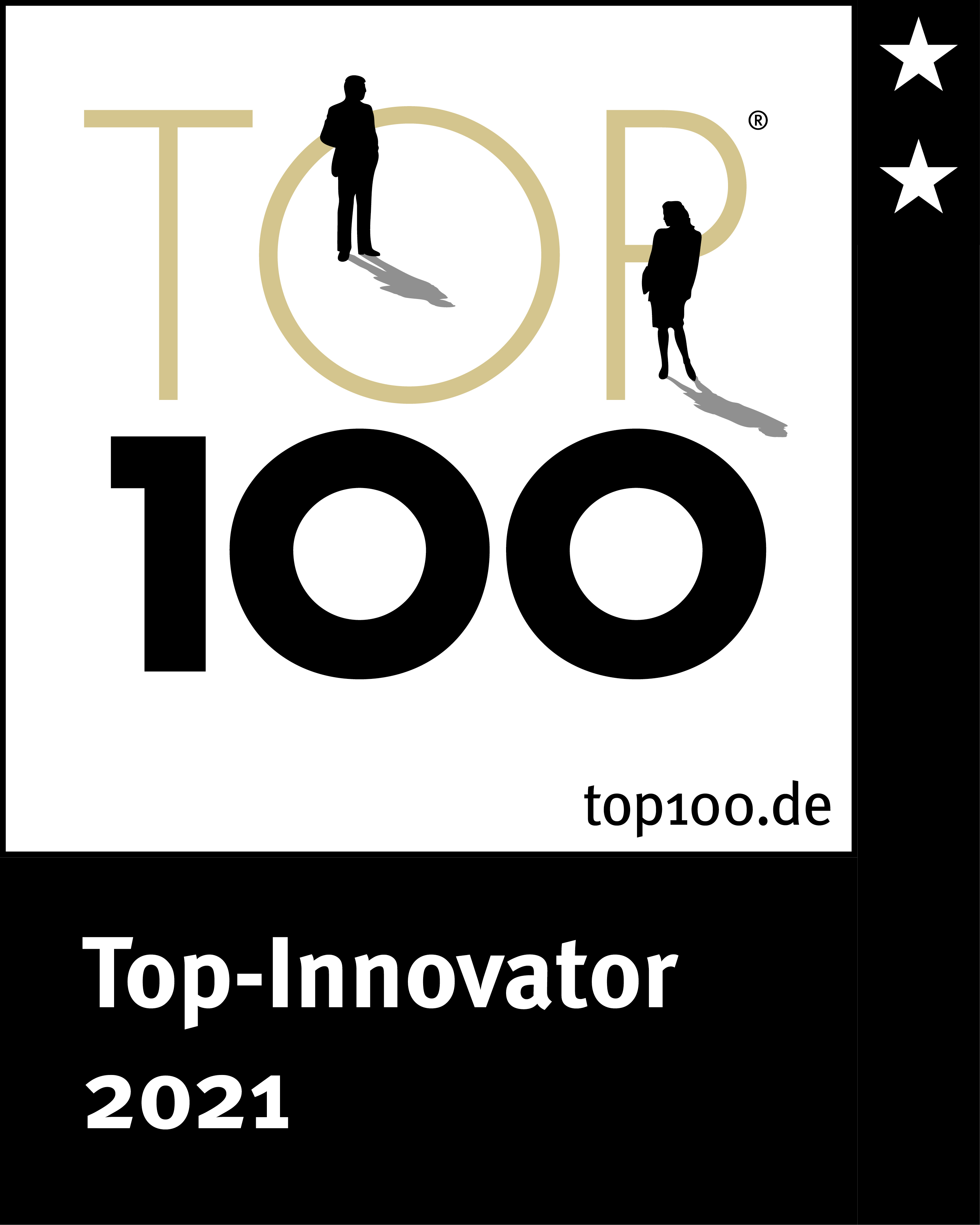 TOP100 innovator seal for MEISTERWERKE